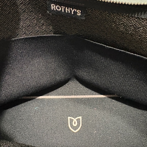 ROTHYS Black and Gold Women's Bag - Picture 9 of 10